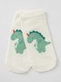 Casual Fun Cartoon Animal Pattern Cotton Socks Daily Commuting Outdoor Accessories