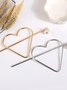 Casual Golden Retro Heart Pattern Inlaid Pearl Headwear Hair Roller Daily Home Commuting Jewelry