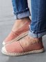 Casual Espadrille Fisherman Shoes