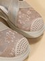 Resort Woven Cutout Platform Espadrilles