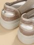 Resort Woven Cutout Platform Espadrilles