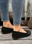 Plus Size Rhinestone Casual Flat Shoes