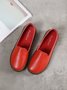 Solid Color Soft Sole Casual Shoes