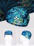 Multicolor Print Swim Cap