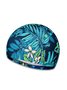 Multicolor Print Swim Cap