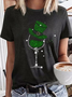 St. Patrick's Day Print Casual T-Shirt