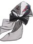 Casual Natural Style Embroidered Butterfly Scarf Accessories