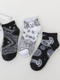 Ethnic Paisley Cashew Flower Pattern Cotton Socks Vintage Everyday Accessories