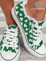 Shamrock sneakers Green Canvas Shoes