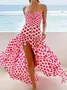 Printing Geometric Elegant One Piece With Cover Up