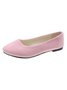 Multi-color Selection Velvet Simple Flat Shoes