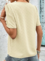Asymmetrical Loose Elegant Plain Shirt