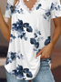 Casual Loose Floral Lace Shirt