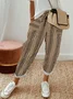 JFN Abstract Stripes Loose Casual Pants