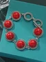 Vintage Imitation Pearl Turquoise Chain Bracelets