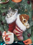 Women Christmas Lovely Animal Print Sweatshirt