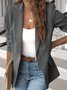 Casual Loose Plain Blazer