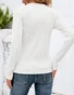 Women's Long Sleeve Blouse Spring/Fall Plain Crew Neck Daily Going Out Casual Top Apricot