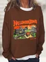 Vintage Halloween Town Est 1998 Casual Sweatshirt