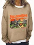 Vintage Halloween Town Est 1998 Casual Sweatshirt