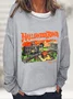 Vintage Halloween Town Est 1998 Casual Sweatshirt