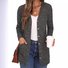 Women's Casual Spring/Fall Plain Cardigan