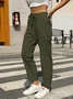 Women's H-Line Slim Taper Pants Daily Going Out Pants Casual Plain Spring/Fall Pants