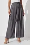 Women's H-Line Straight Pants Daily Going Out Pants Casual Knot Front Plain Spring/Fall Pants