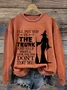 Halloween Witch Casual Sweatshirt