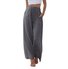 Women's Elastic Waist H-Line Straight Pants Daily Going Out Pants Casual Plain Spring/Fall Pants