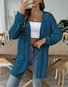 Women's Casual Spring/Fall Plain Wool/Knitting Cardigan