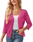 Women's Casual Spring/Fall Plain Cardigan