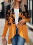 Women's Spring/Fall Outerwear Casual Halloween Jersey Shawl Jacket