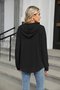 Women's Plain Spring/Fall Long Sleeve Casual Daily Hoodie