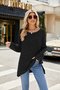 Women's Long Sleeve Tee T-shirt Spring/Fall Plain Crew Neck Daily Going Out Casual Top