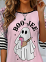 Women's Long Sleeve Tee T-shirt Spring/Fall Striped Jersey Crew Neck Daily Going Out Casual Top