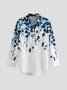JFN Collar Floral Ombre Daily Shirt