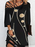 Casual Loose Asymmetrical Dress
