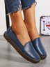 Solid Color Soft Sole Casual Shoes