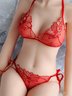 Valentine's Day Sexy Lace Sheer Lingerie Set