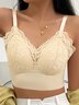 Lace High Elasticity Breathable Seamless Tank Top Underwear
