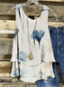 Women's Sleeveless Tank Top Camisole Summer Floral Crew Neck Daily Going Out Casual Top Apricot