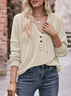 Women's Plain Spring/Fall Long Sleeve Casual Daily Hoodie